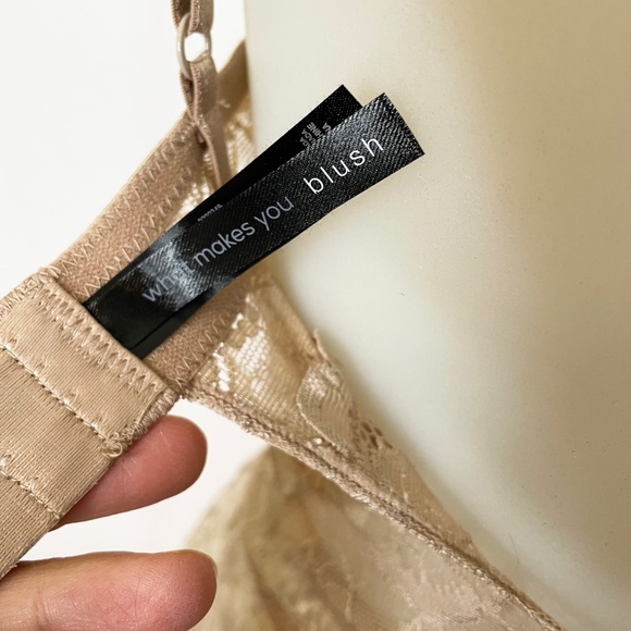 What Makes You Blush Ivory Chemise with Lace Details - Picture 9 of 11